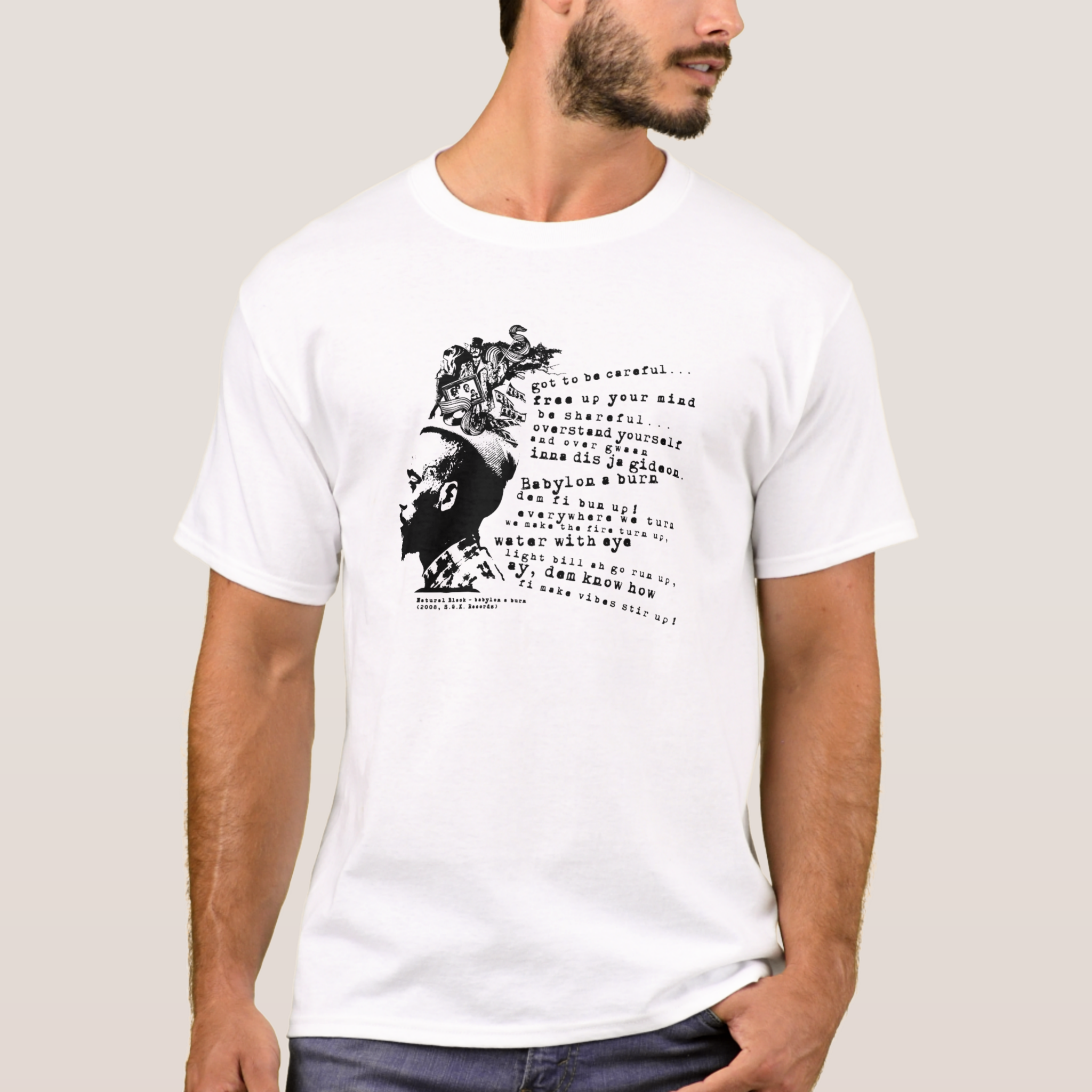 BABYLON A BURN - REGGAE LOVERS - STREET STYLE T-Shirt
